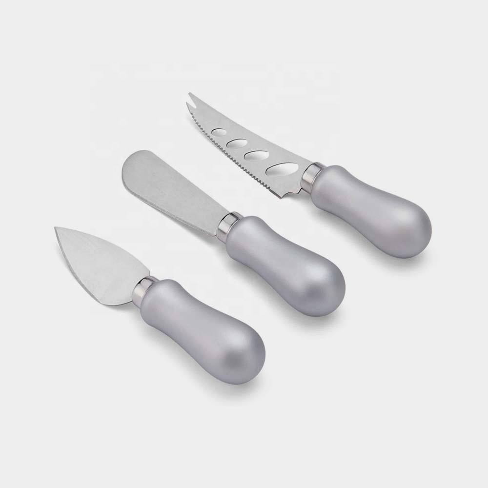 cheese knives Full set scraper butter spreader With Black Ceramic Design Handle royal design dining table sets Cheese Knives