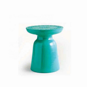 stainless steel & Aluminum Light Blue Color Stool for Garden colorful bar stools outdoor aluminum bar stools