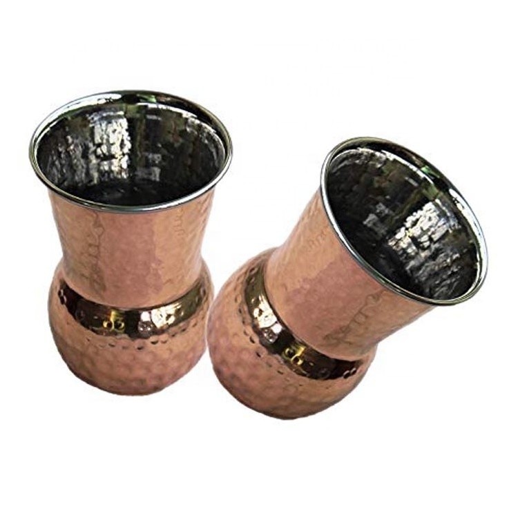 Copper Hammered Mint Julep Cup mint julep cup  High Quality Matte Finished stainless steel julep  set