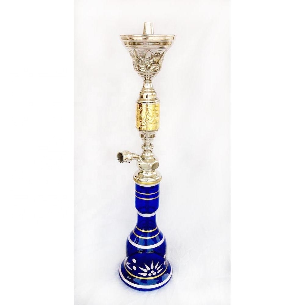 colored smoke hookah Modern Design Ceramic Hookah Red Color