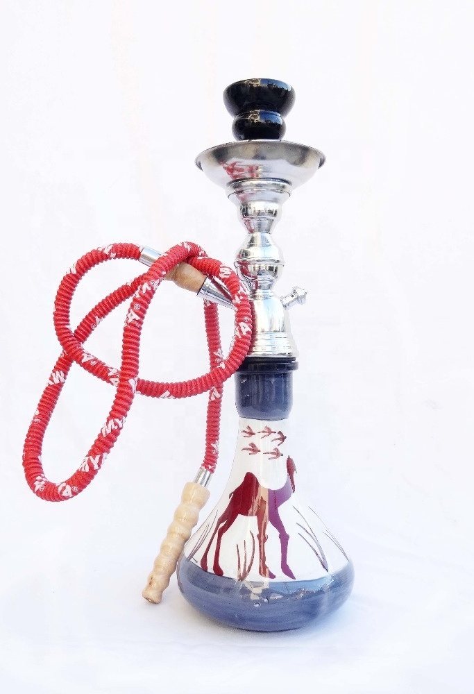 new design hookah Modern Design Ceramic Hookah  Beautiful animal design hookah with charcoal gravity