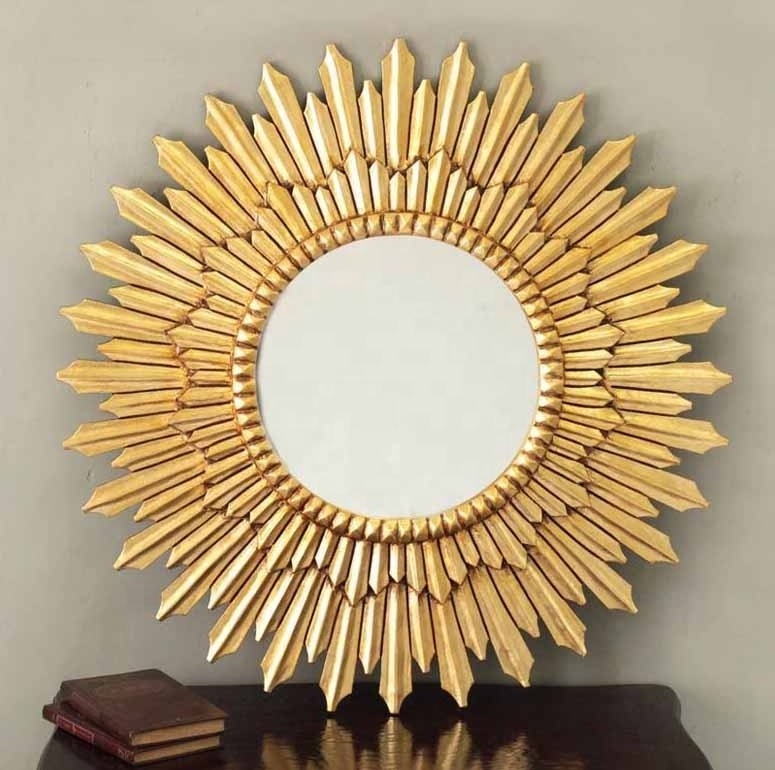 Arts and Crafts Supplies metal flower wall mirror for decoration infinity wall mirror cheap frame less mirror