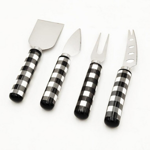 Handmade New Design Indian Supply Silver Cheese (Set of 4) Metal Cheese Spreader And Knives in Wholesale price for Any Occasion