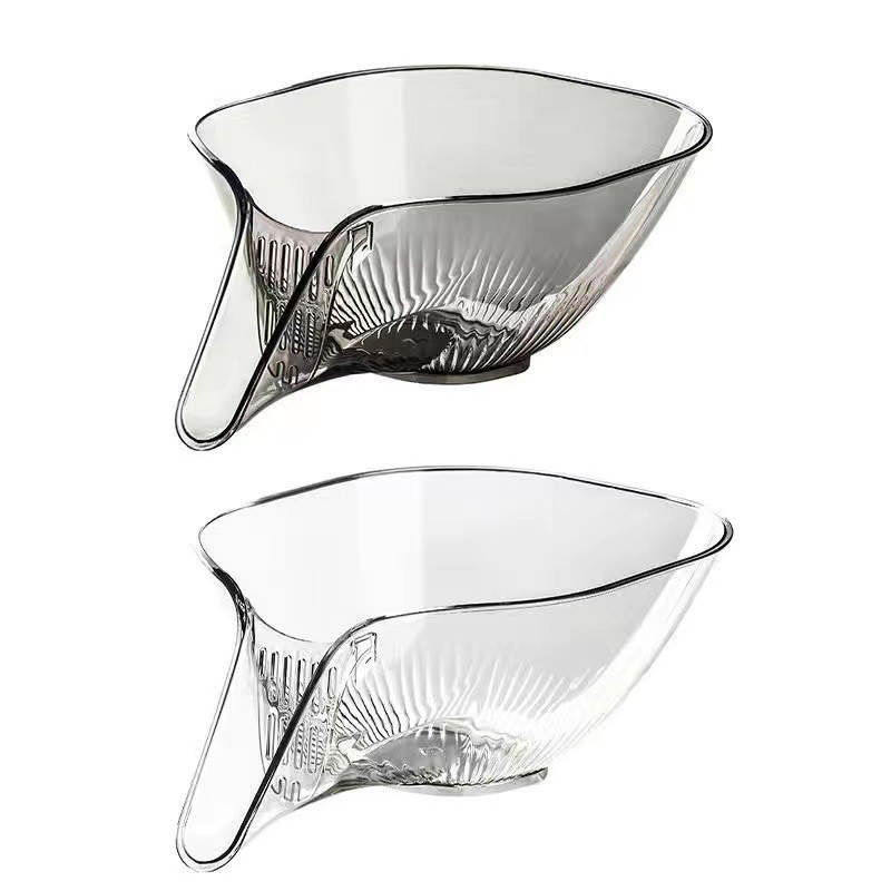 kitchen sink multi-functional drain basket drainer bowl pasta strainer with spout filter fruit cleaning washing bowl