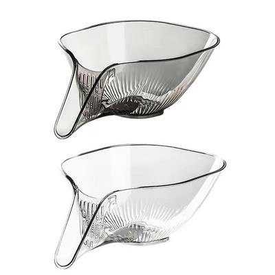 kitchen sink multi-functional drain basket drainer bowl pasta strainer with spout filter fruit cleaning washing bowl