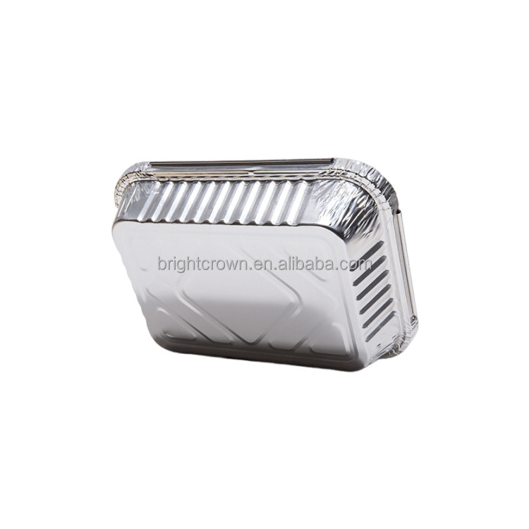 Round disposable aluminum trays food grade cake catering tin foil containers/plate/pot/dishes with cover