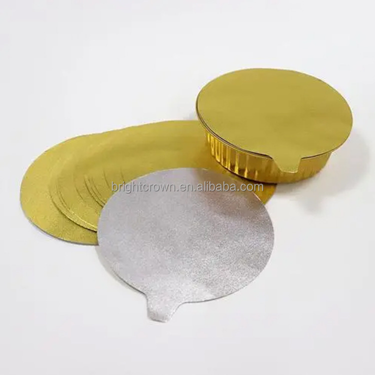 custom aluminum foil lid for yogurt cup water bottle available many colors cover foil