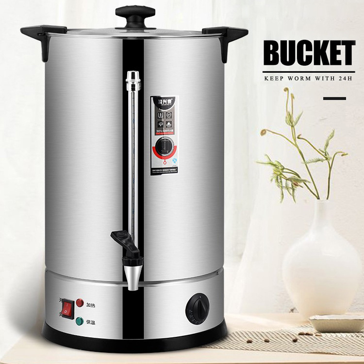 Electric Water Boiler 50 Liter Commercial Thermal Insulation Electric Kettle Stainless Steel Hot Water Dispenser