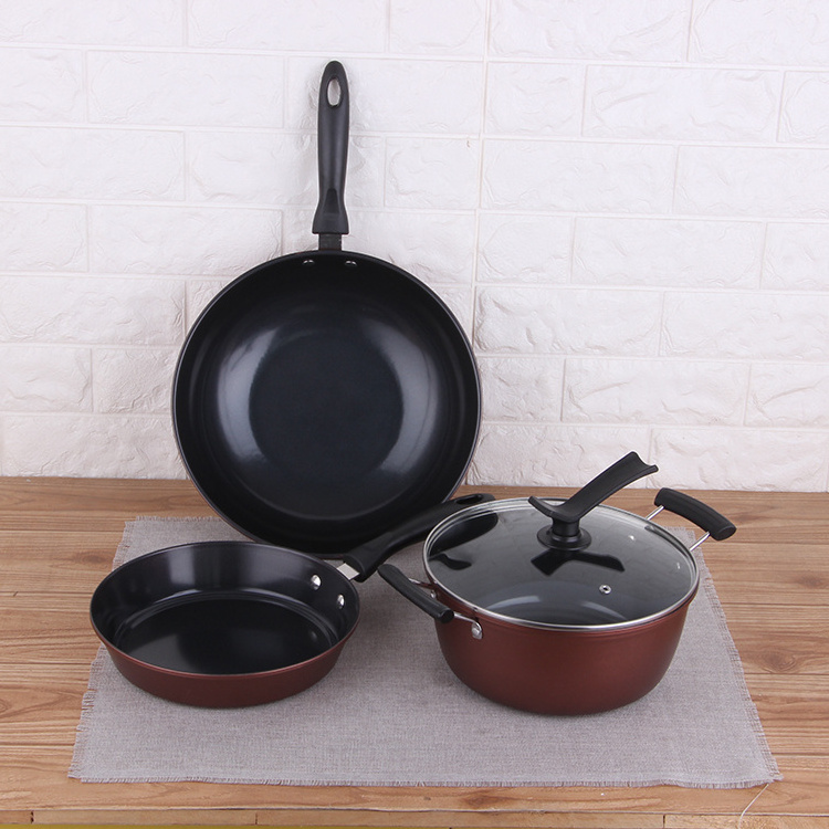 kinox cookware Non stick cookware set non stick cooking pot set kitchen pan and pots set