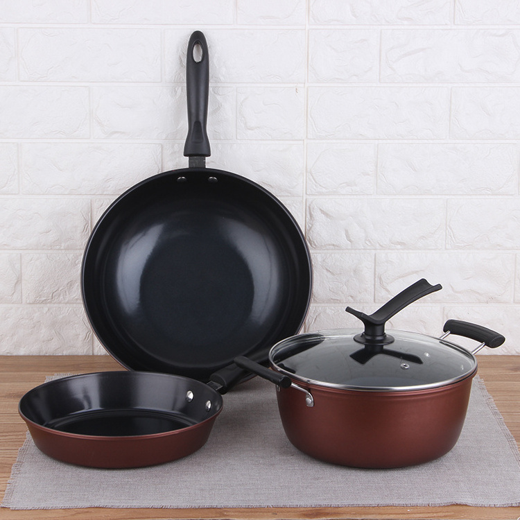 kinox cookware Non stick cookware set non stick cooking pot set kitchen pan and pots set