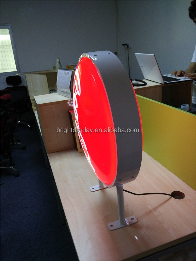 distributor shop branch store outdoor advertising light box with LED lighting from factory