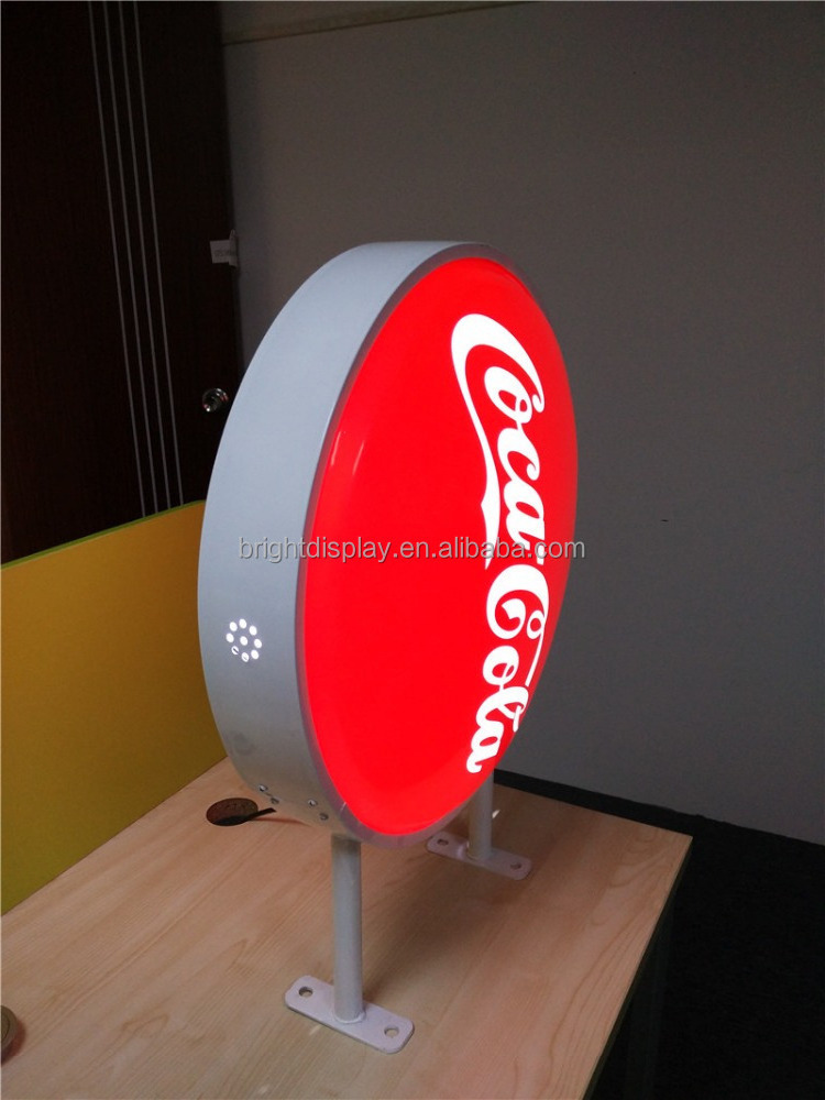 distributor shop branch store outdoor advertising light box with LED lighting from factory