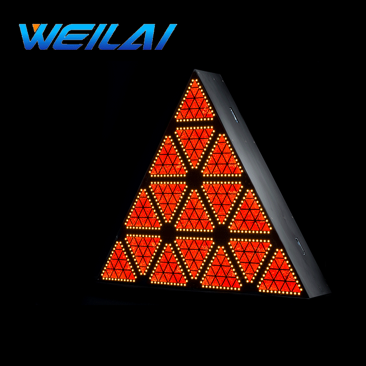 New dj equipment 16X10W led Triangle effect lights rgb matrix wash stage lighting with background