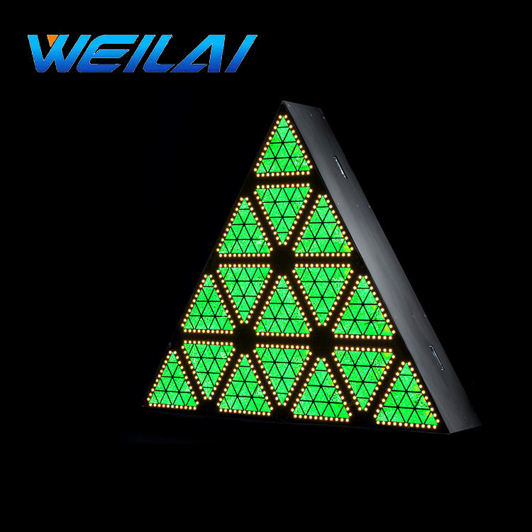 New dj equipment 16X10W led Triangle effect lights rgb matrix wash stage lighting with background