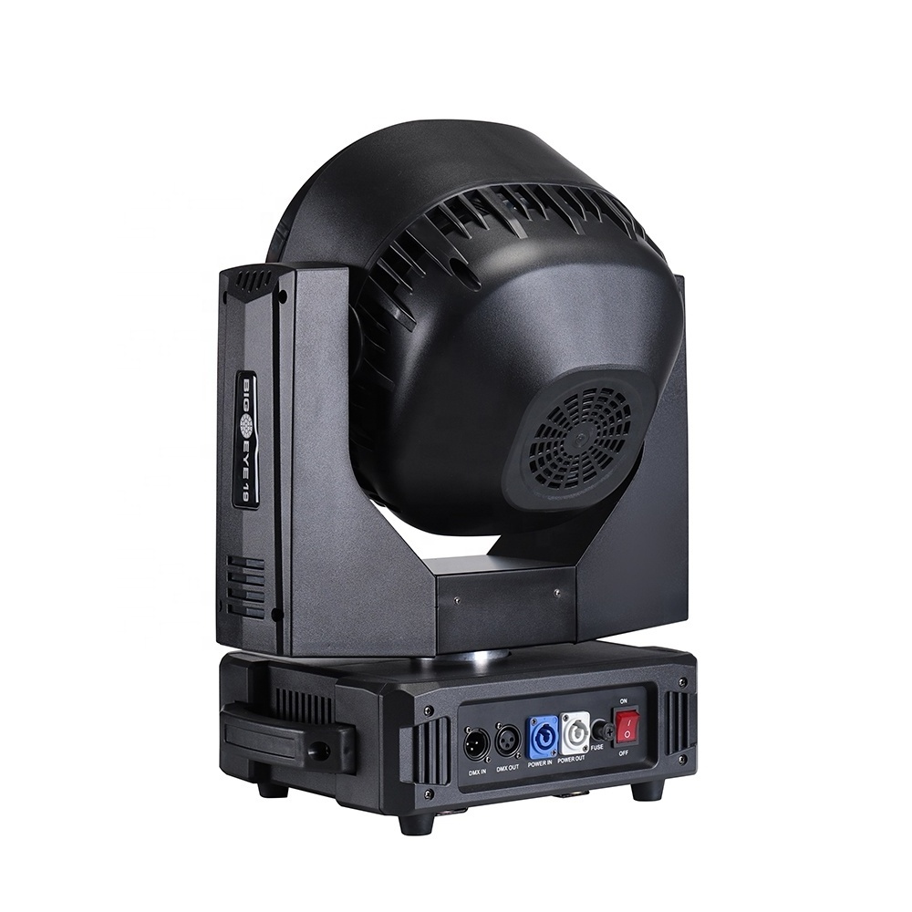 Professional disco lighting 19*15W rgbw led big bee eye zoom moving head wash dj light k10 disco lighting for party