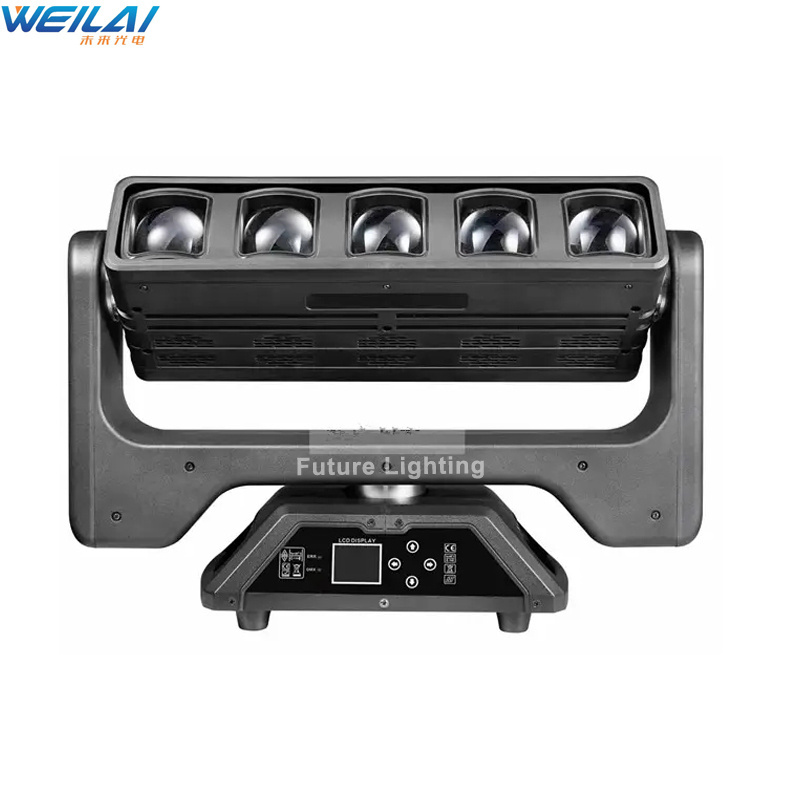 Factory Supply 5Pcs 60W Led Moving Head Beam Double Side Led Moving Head Matrix Disco Bar Light For Stage Event