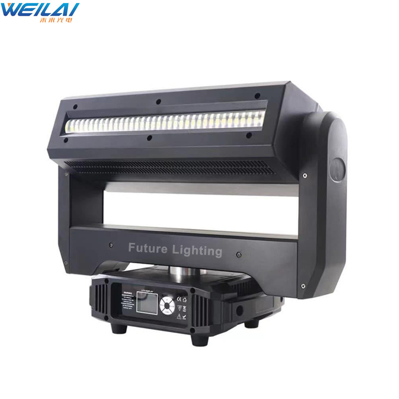 Factory Supply 5Pcs 60W Led Moving Head Beam Double Side Led Moving Head Matrix Disco Bar Light For Stage Event