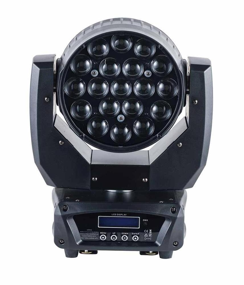 Martin MAC Aura 19x15w rgbw 4in1 zoom beam wash light led moving head dj equipment