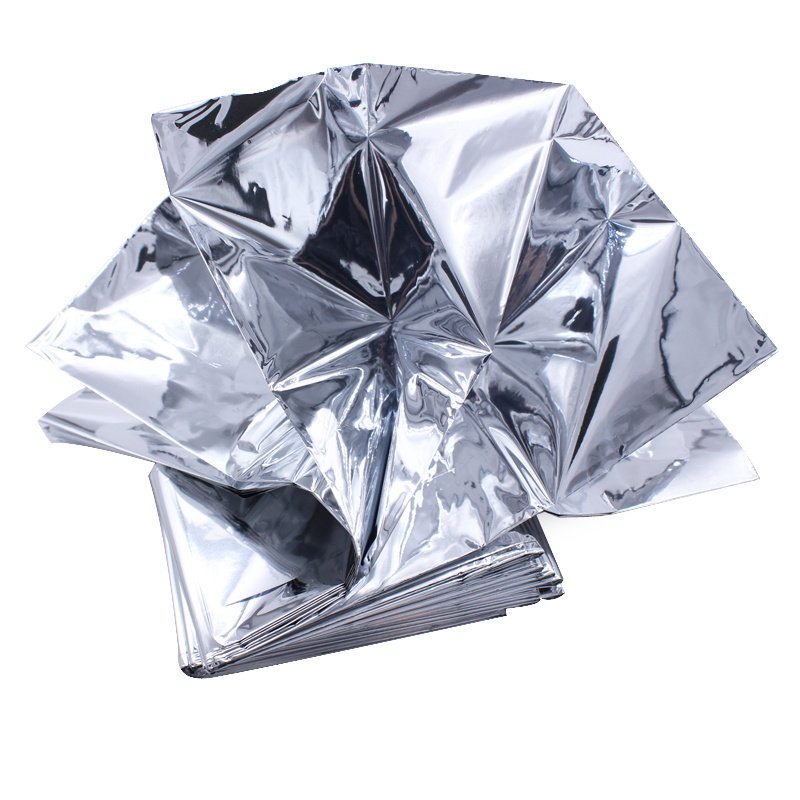 Survival Gear Rescue Thermal Warming Mylar Foil Emergency Blanket