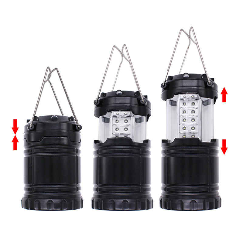 Outdoor Emergency Tactical Survival Kits Water Resistant LED Camping Lantern for Hurricane