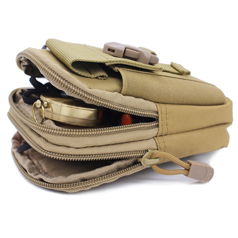 Holster Holder Multipurpose EDC  Belt Waist Bag Pack Molle Pouch for Outdoor Waterproof