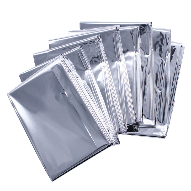 Survival Gear Rescue Thermal Warming Mylar Foil Emergency Blanket