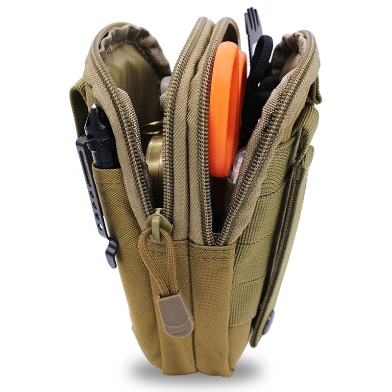 Holster Holder Multipurpose EDC  Belt Waist Bag Pack Molle Pouch for Outdoor Waterproof