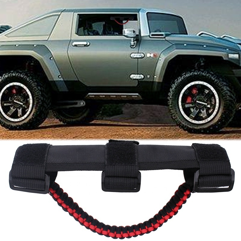 Retractable Car Accessories Paracord Roll Bar Car Handles