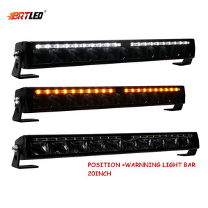 150W Strobe Flashing LED Bar car offroad Driving light High Visibility 20inch Strobe Bar Led Warning Lights Work Light