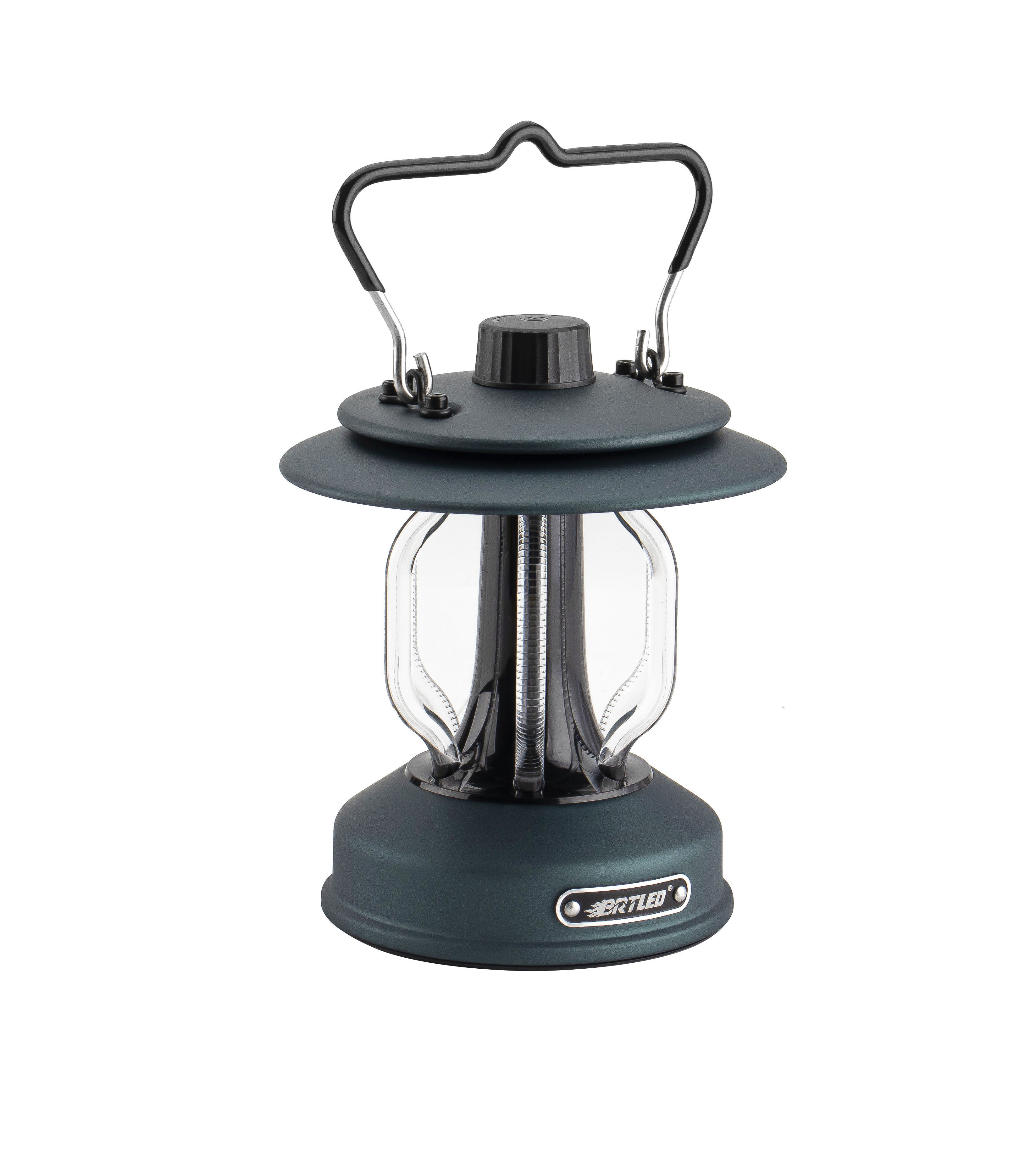 BRTLED Outdoor camping essentials portable Atmosphere lamp rechargeable Adjustable light source retro LED lantern