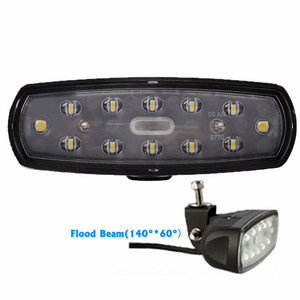 12V led work light truck car offroad heavy duty 5.7inch square flood beam 24v truck lights R23 truck accessories