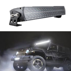 BRT E-mark ECE R112 Dual Row Led Bar with Position Light LED 12 22 32 42 52 Inch Off Road DRL Led Ramp Light Bars