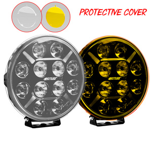 7 9Inch Yellow amber white Led Work Light New Design Side Shooter Driving Light Car Accessories Spotlight Led Light For Jeep