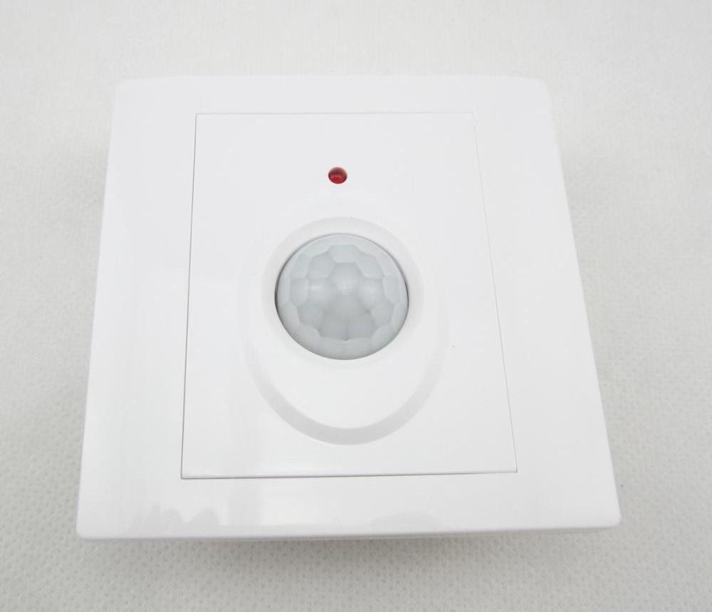 Wall Mount PIR presence detector occupancy detection sensor switch automatic daylight sensor switch