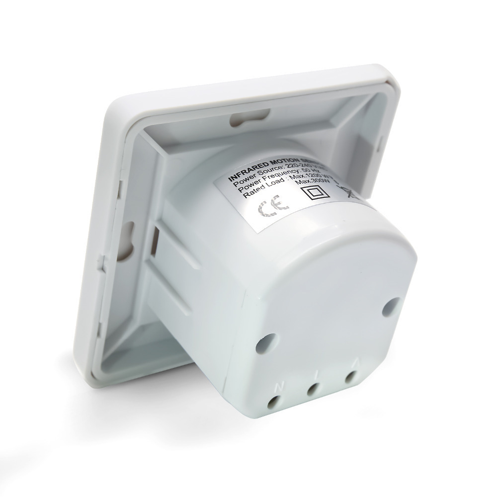 110V ~220V AC ON OFF Auto Wall Mount Motion Sensor Switch Automatic PIR ...