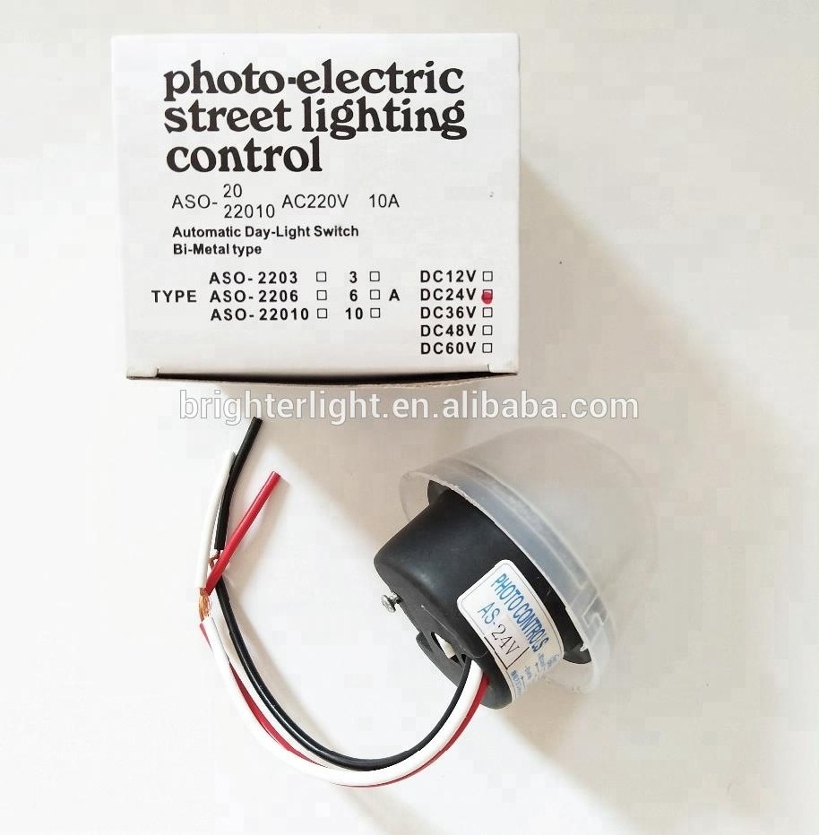 220V 10A photo electric street light auto switch