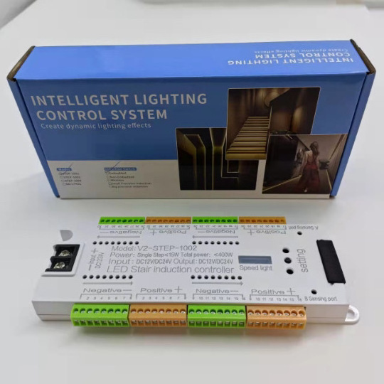 Motion Sensor LED Stair Light Controller Stairway 32 Channel Light Automatic switch Staircase Ladder Step Light Controller