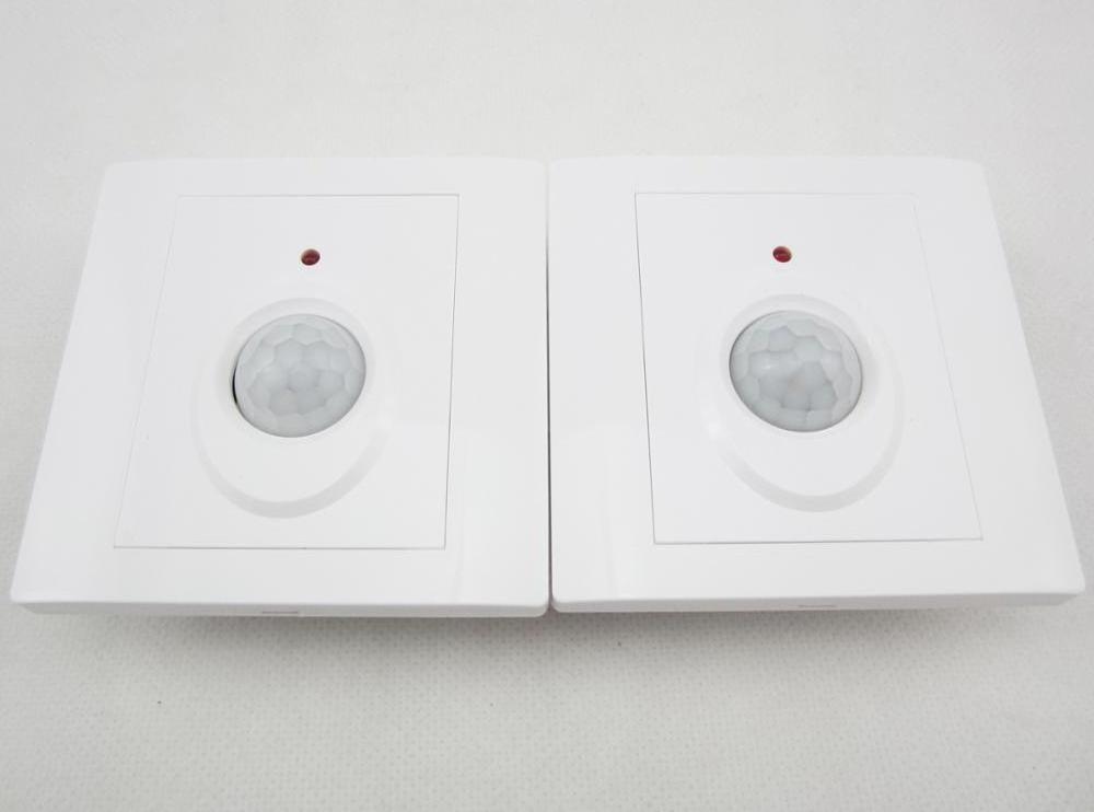 Wall Mount PIR presence detector occupancy detection sensor switch automatic daylight sensor switch