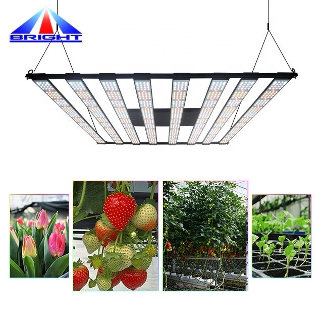 480W vertical led grow light full spectrum grow light RJ port dimming farming hydroponic Samsung lm301H horticulture light