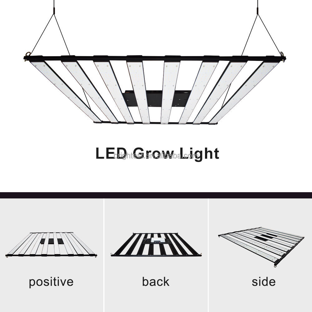 480W vertical led grow light full spectrum grow light RJ port dimming farming hydroponic Samsung lm301H horticulture light