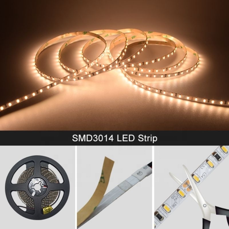 SMD3528 12V LED Strip Light 4mm 2835 Cabinet lights Flexible Led Strip Warm Cold White Light 120Leds 240Leds Ceiling Decoration