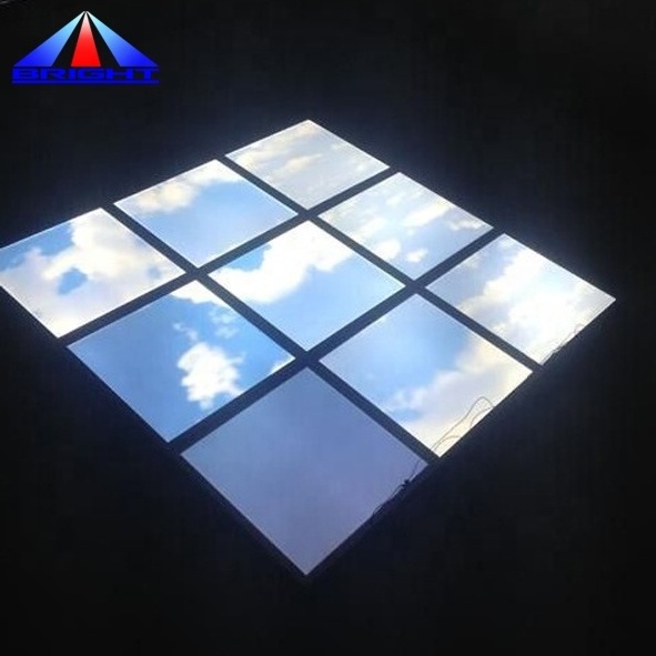 LED blue sky cloud panel light 595*595mm ceiling panel Light