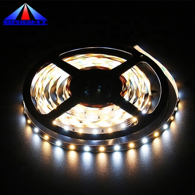 High CRI 95 dual color led strip light smd2835 SMD2110 double color led tape Bi color led lighting