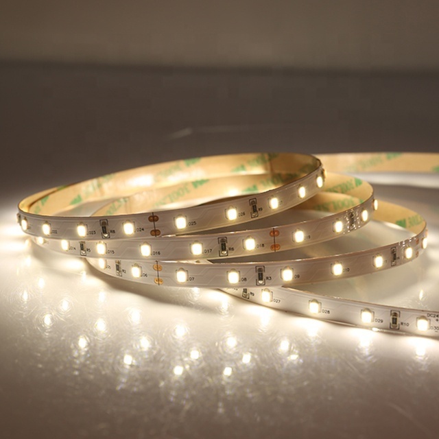 PCB 8MM SMD2835 LED Flexible Strip Waterproof LED 24V 60led/m LED Strip 2835 12V City light 3000K 6000K