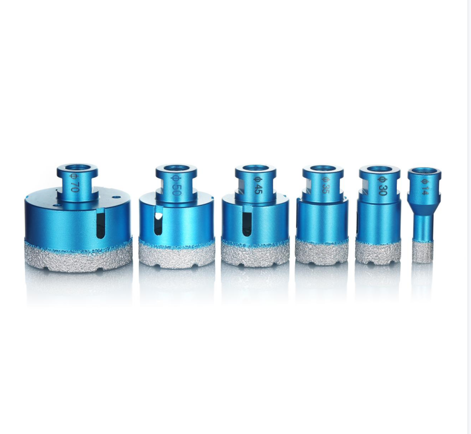 VICRING M14 blue tool sets bits diamond core drill bit impact Vacuum Brazed for drilling granite Brick