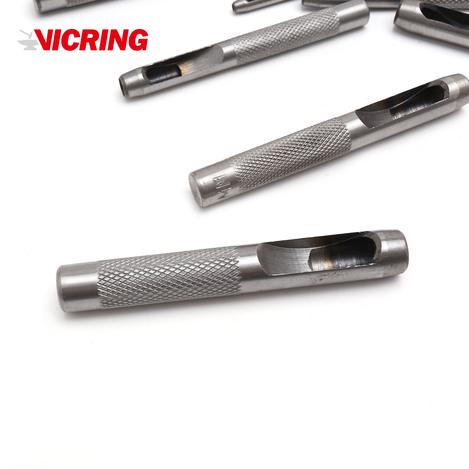 VICRING Professional punched belt round hole hollow punch 2.5-10mm Hollow Punch Set