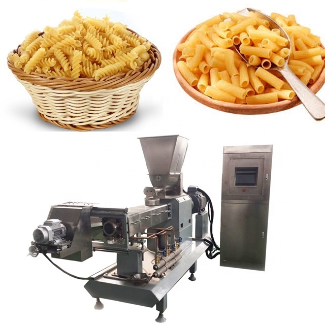 macaroni extruder production line high configuration elbow macaroni machine full pasta production line