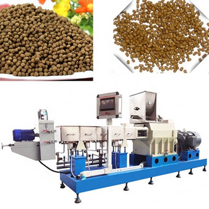 2 tons per hour floating fish feed production line pellet extruder machine