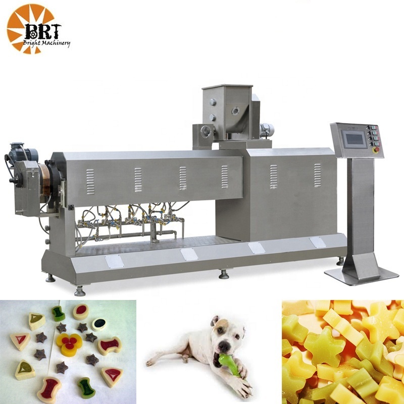 Good Pet Treats Dog Chews Bone food making Extruder Machine