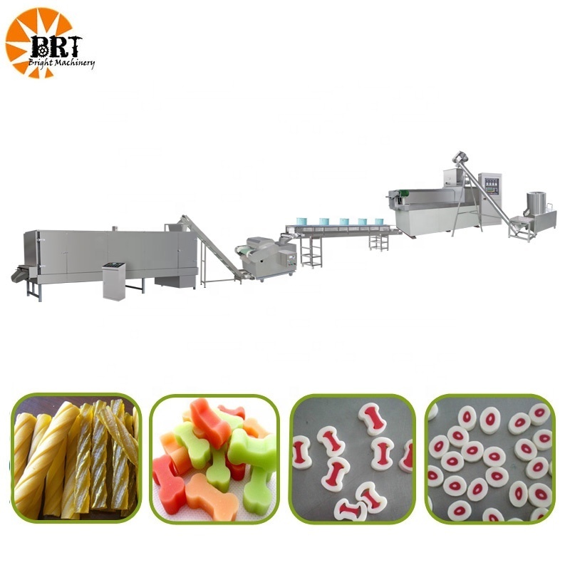 Good Pet Treats Dog Chews Bone food making Extruder Machine